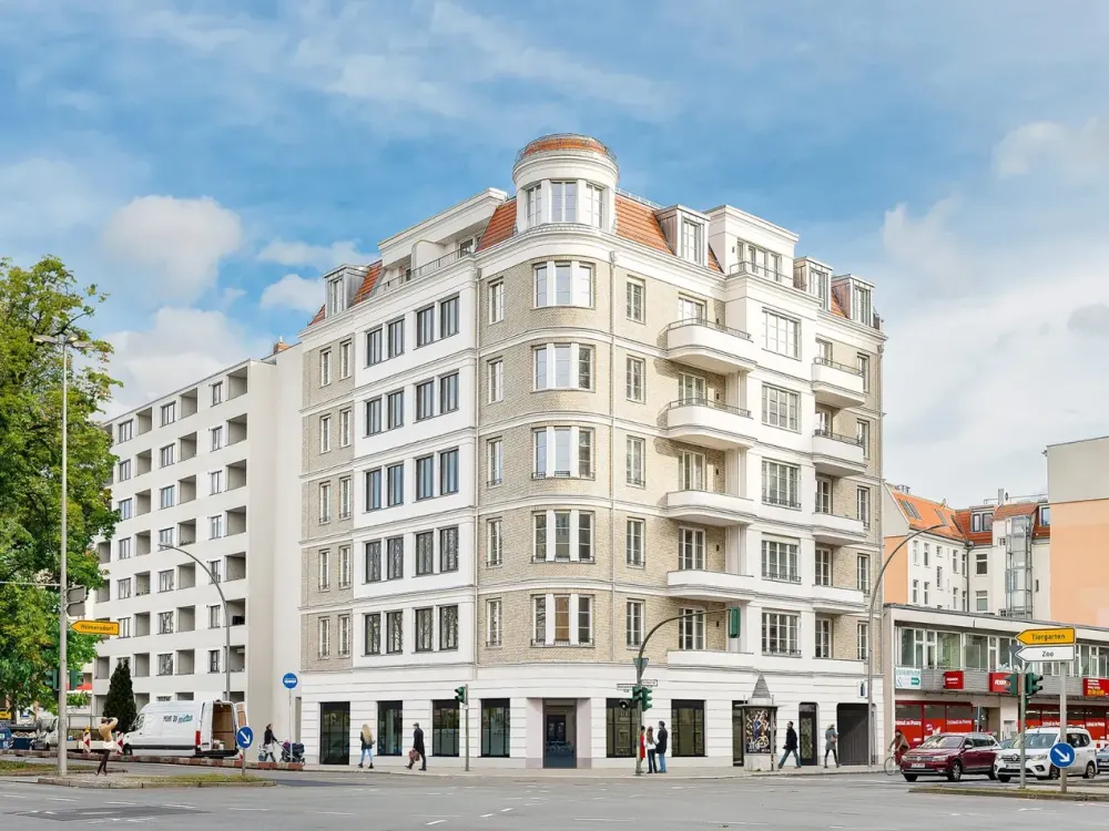 Stilvolles Einzimmerapartment in Schöneberg: Erstbezug