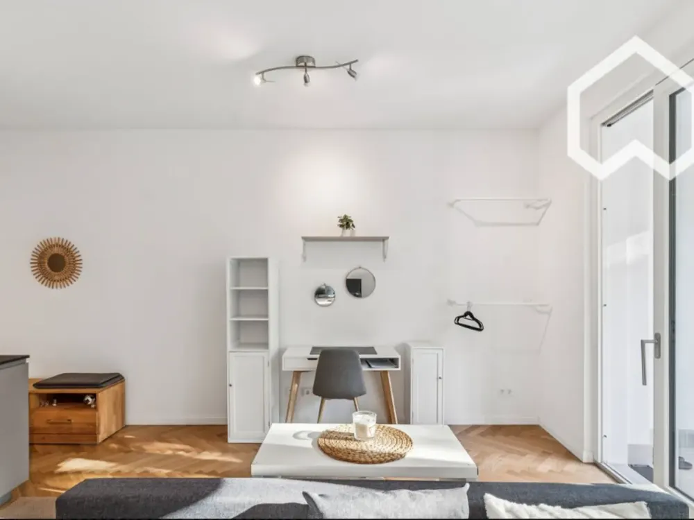 Stilvolles Einzimmerapartment in Schöneberg: Erstbezug