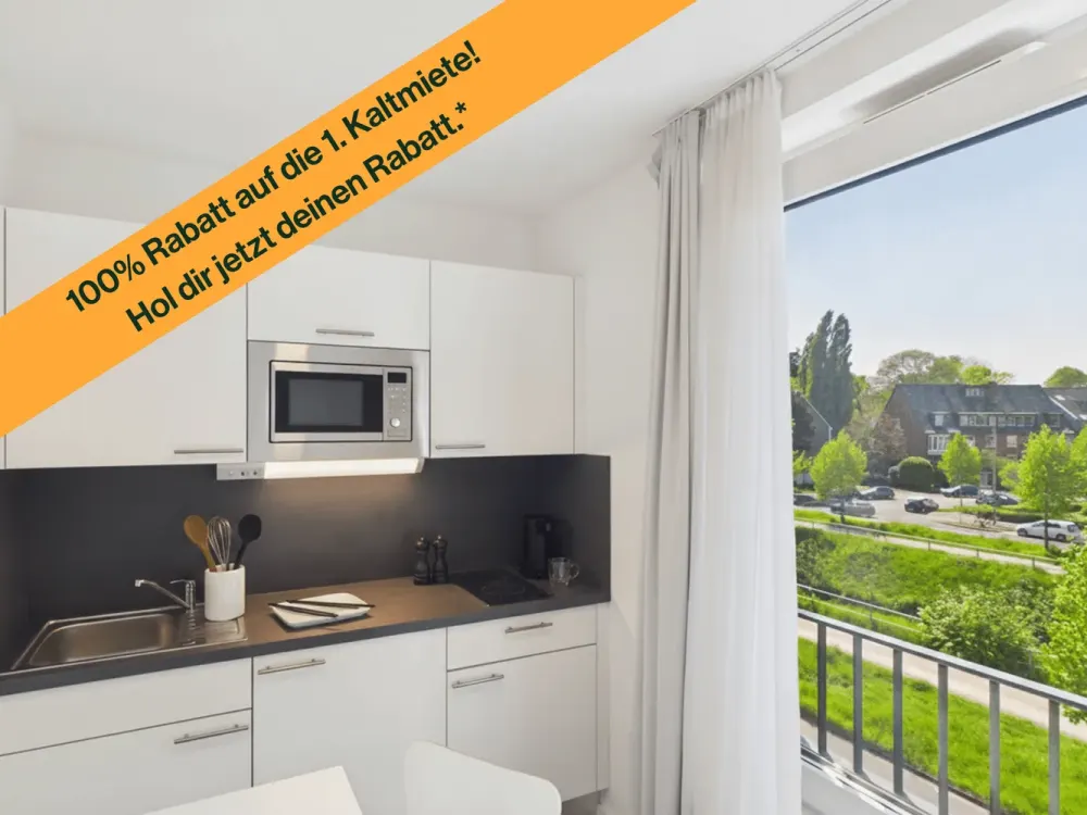 Möbliertes all-Inclusive Apartment in Düsseldorf | Comfort Studio