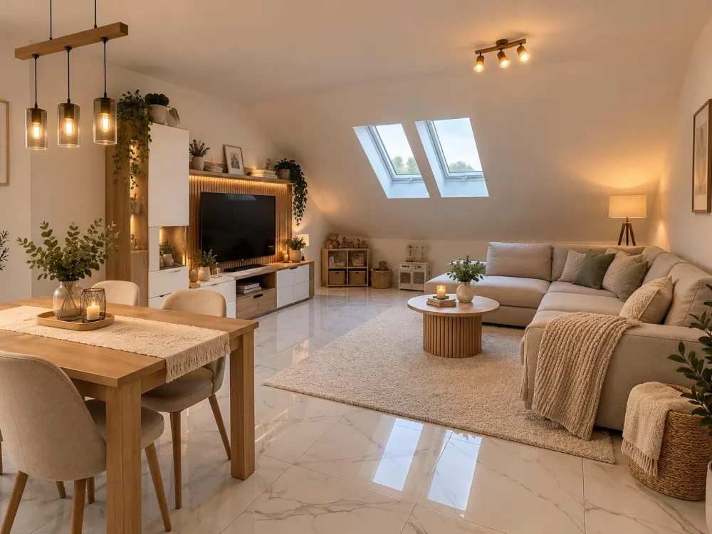 Schöne 3 Zimmer Dachgeschosswohnung in Mühlheim-Lämmerspiel
