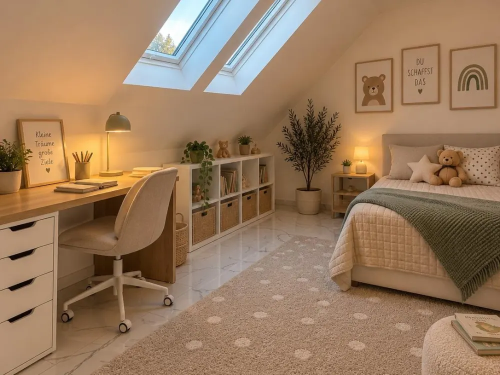 Schöne 3 Zimmer Dachgeschosswohnung in Mühlheim-Lämmerspiel