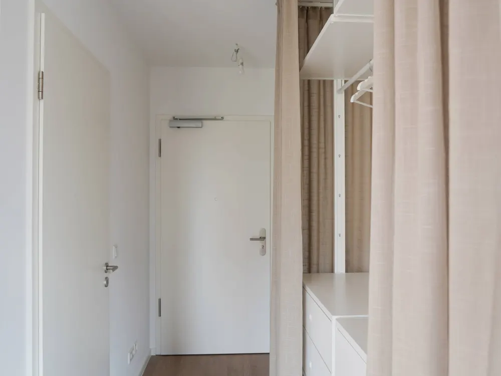 Vollmöbliertes Studio im Neubau im Zentrum von Lichtenberg, bisher nur einmal vermietet