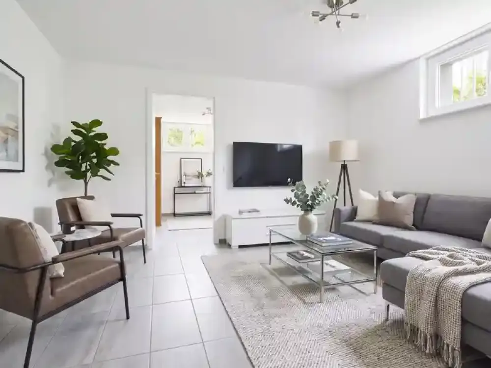 Moderne 3-Zimmer-UG-Wohnung in schöner Lage von Münster (Hessen)