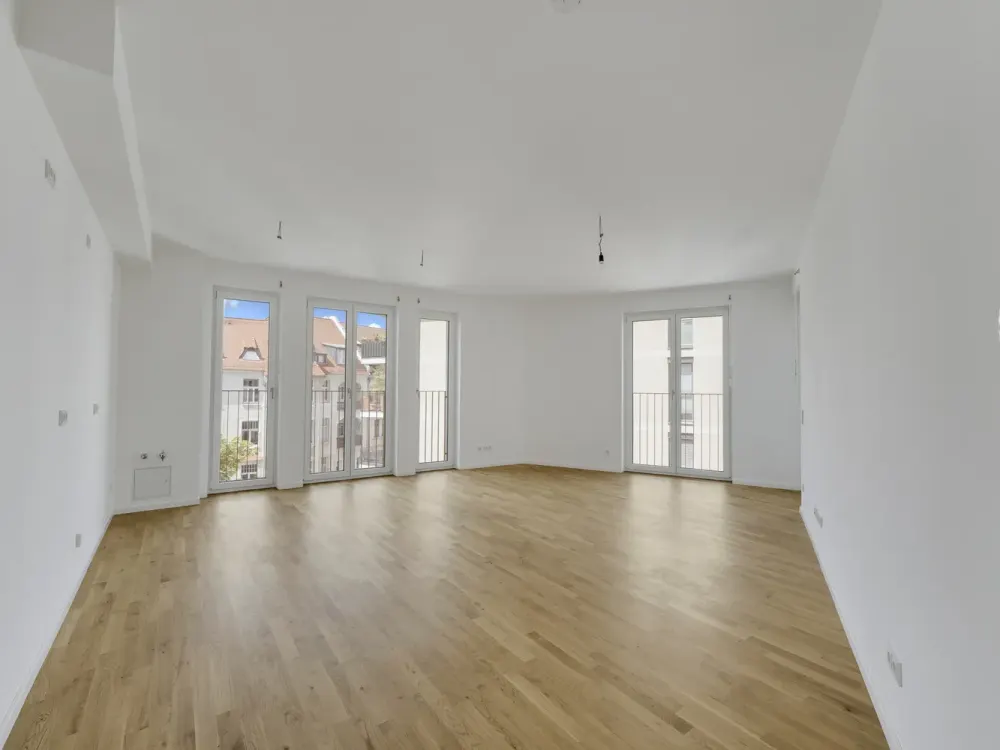 Erstbezug in Citynaher Wohnlage - 2 Zimmer Wohnung mit Balkon und großen Wohnzimmer