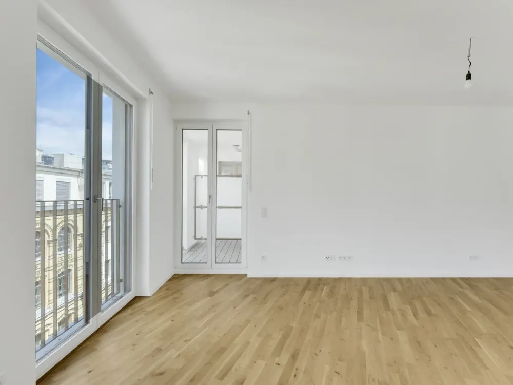Erstbezug in Citynaher Wohnlage - 2 Zimmer Wohnung mit Balkon und großen Wohnzimmer