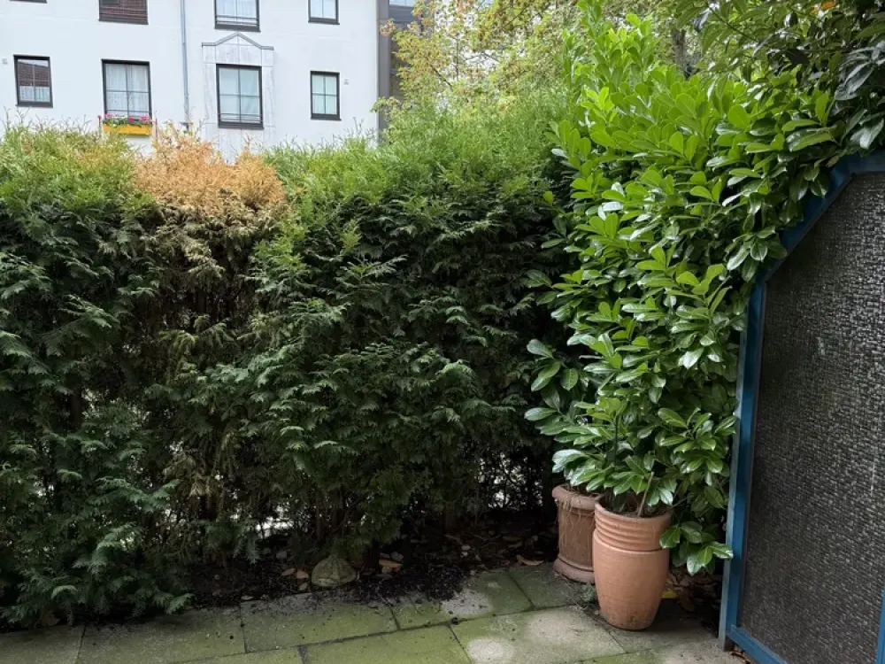 Helle 2-Zimmer-Wohnung mit überdachter Terrasse in ruhiger Wohnlage von Hilden Süd