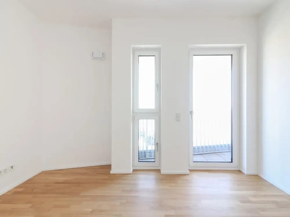Sonnendurchflutete Etagenwohnung mit zwei Balkonen, moderner EBK und Tageslichtbad!
