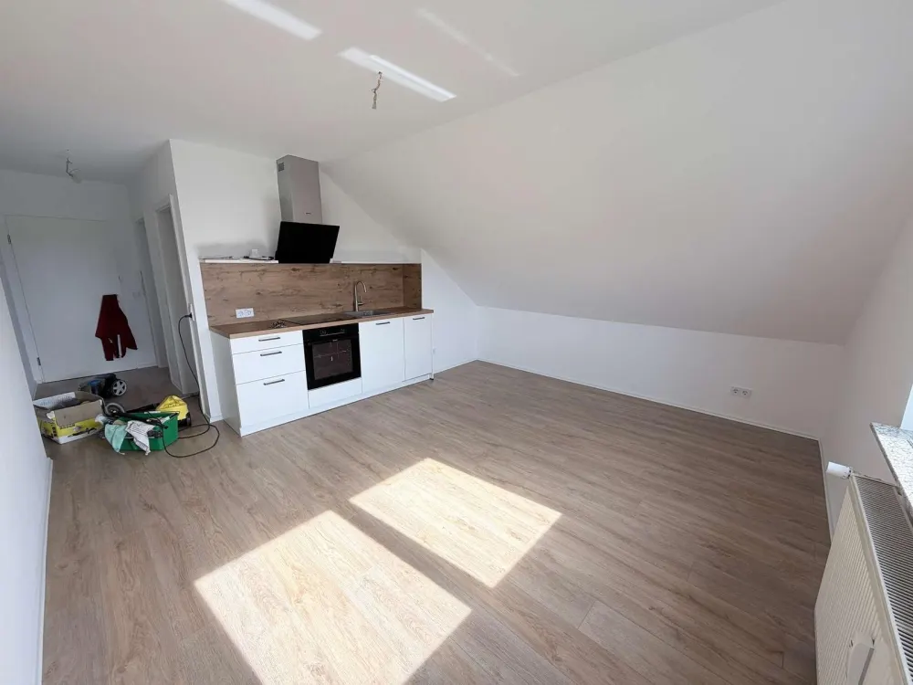 Moderne, kernsanierte Dachgeschosswohnung in Bruchköbel, stilvoll wohnen auf ca. 30 m²