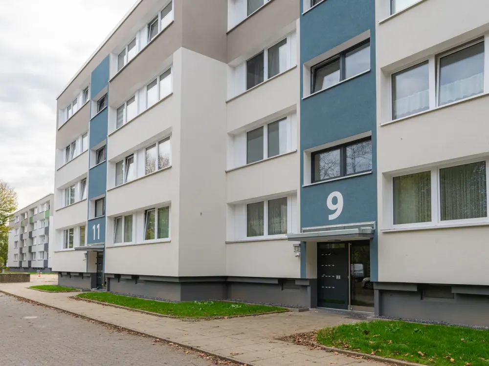 Smarter Wohnen: günstig geschnittene 2-Zimmer-Wohnung