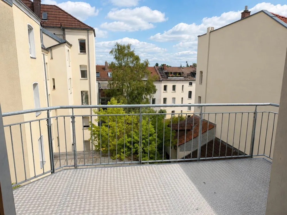 Wohnen am Stadtpark: Helle 85qm Maisonettewohnung in Fürth