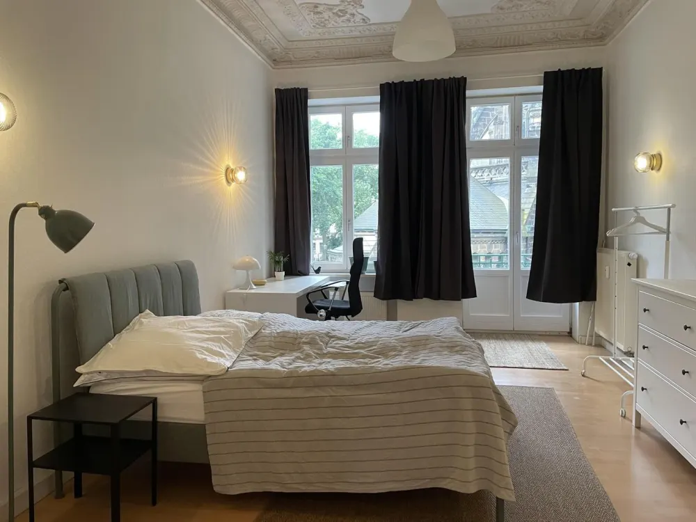 Möblierte 3 Zimmer Wohnung in Zentrum Süd zu vermieten
