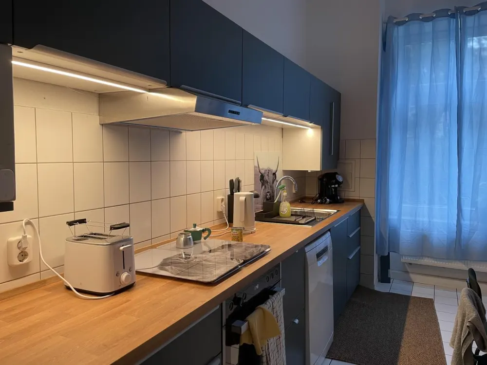 Möblierte 3 Zimmer Wohnung in Zentrum Süd zu vermieten