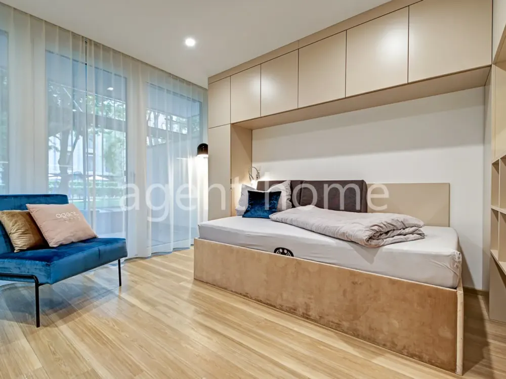 FURNISHED - BEST LOCATION - Modern Business Apartment with Balcony