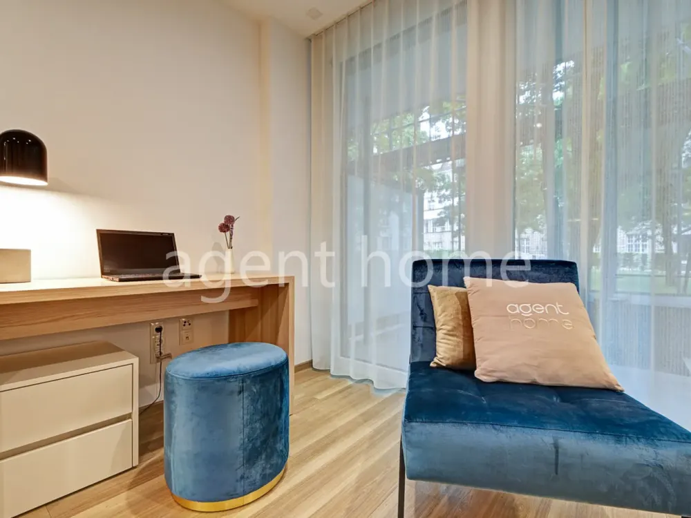 FURNISHED - BEST LOCATION - Modern Business Apartment with Balcony