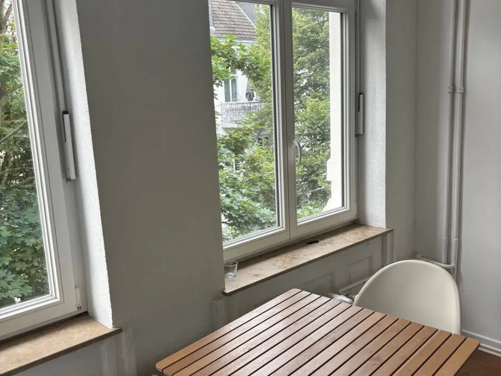 Rotherbaum: 1-Zi-Altbau in Uninähe: Wohnbüro, Praxis, Atelier