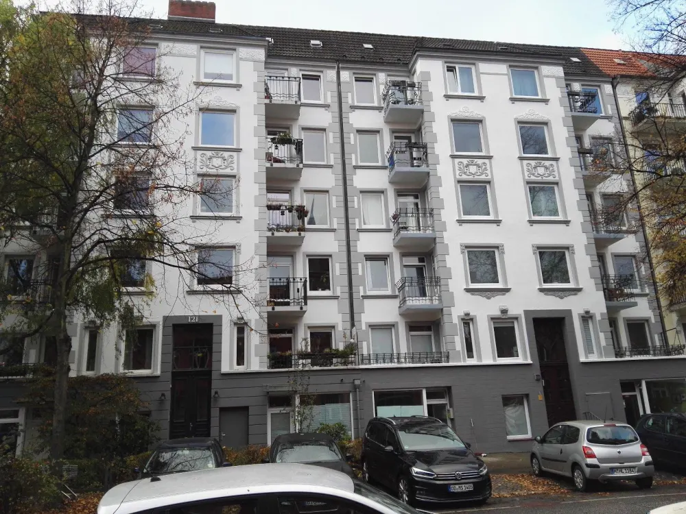 Barmbek-Süd: 2,5 Zimmer- Altbau - ideal als Wohnbüro/Praxis/Atelier/WG
