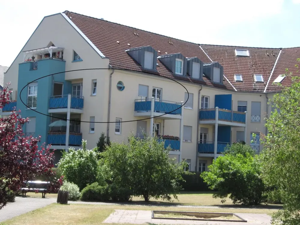 Moderne 2-Zimmer Wohnung mit 2 Balkonen in Werneuchen für 3 Jahre