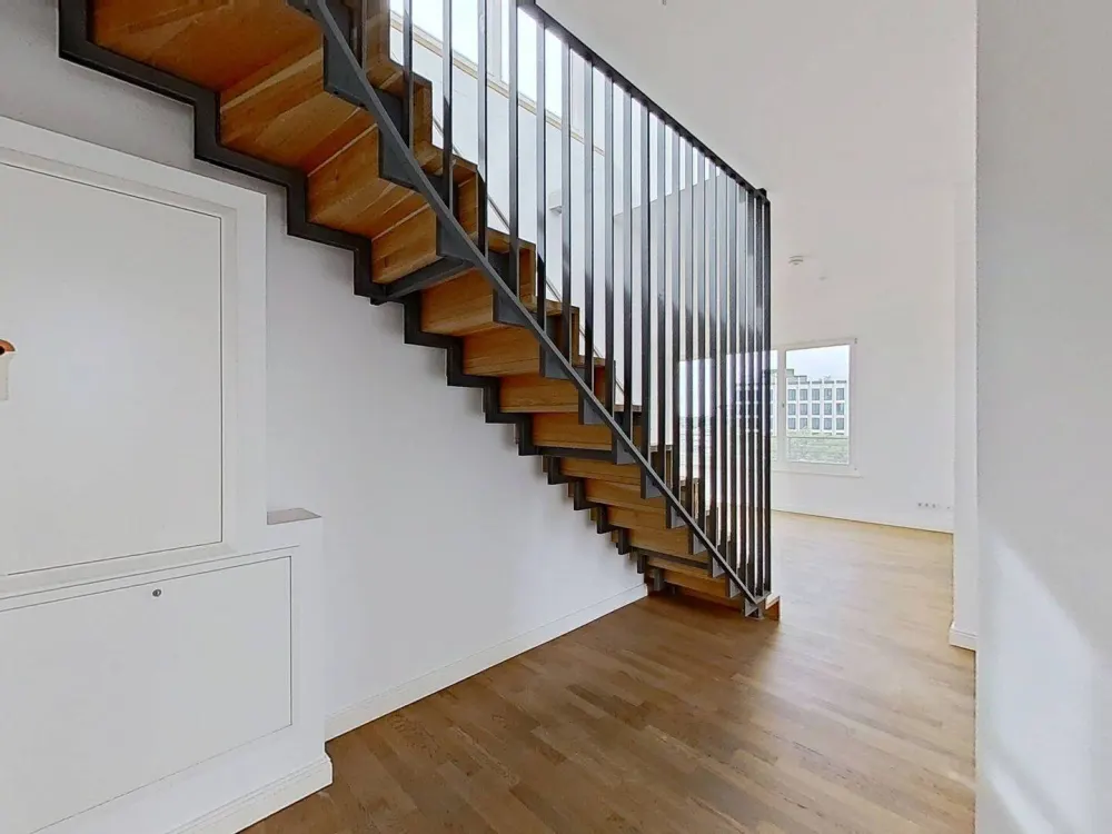 Exklusives 3-Zimmer-Maisonette-Penthouse mit 2 Dachterrassen, Balkon, Concierge-Service uvm. in den begehrten Heinrich-Heine-Gärten