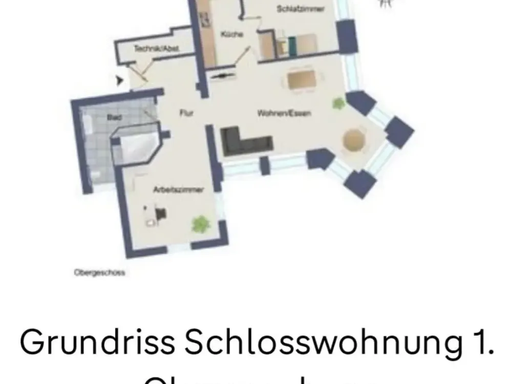 Wohnen mit Charakter: 3-Zimmer-Wohnung in Erolzheim