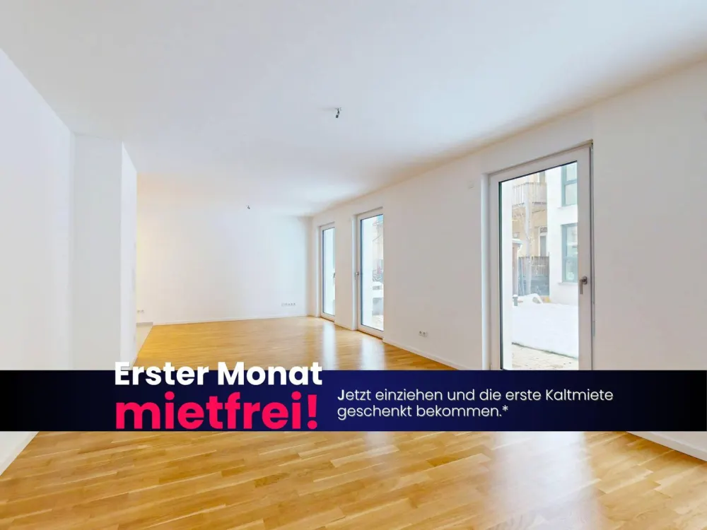 **1 NKM FREI** Großzügige 2-Zimmer-Wohnung mit zwei Terrassen im Neubauquartier DREILINDEN Living