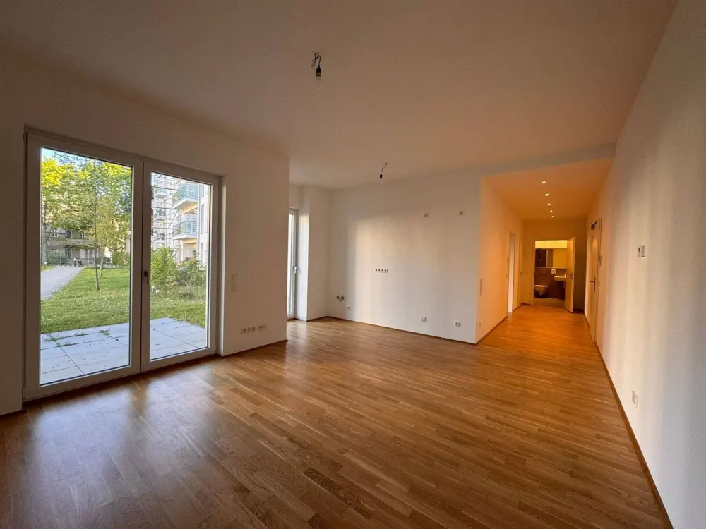 *** NEUBAU 2 Zimmerwohnung I am Wildpark I eigener kleiner Garten I 10/26 ***
