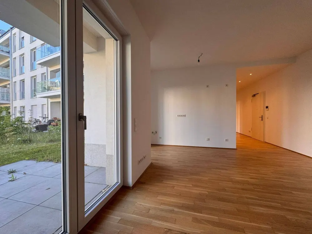 *** NEUBAU 2 Zimmerwohnung I am Wildpark I eigener kleiner Garten I 10/26 ***