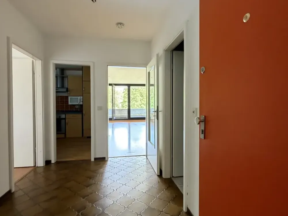 Ruhig im Grünen, schnell in der Stadt, 2-Zimmer-Wohnung mit 2 Balkonen