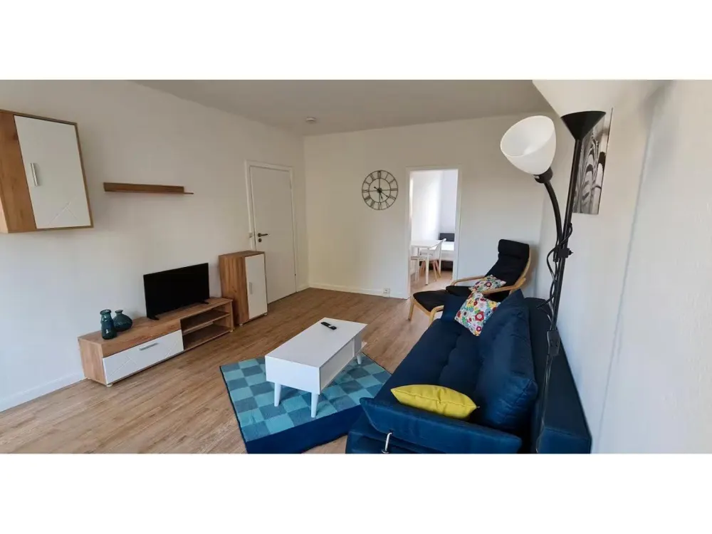Möblierte 2-Zimmer-Wohnung in Leipzig, komplett ausgestattet & g