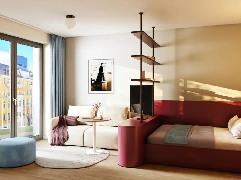 Available from 01.10.26! Exclusive Roof Terrace! New Building, Furnished and in the Heart of Friedrichshain