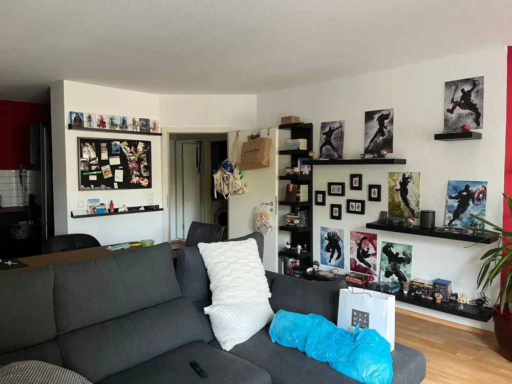 Helle 2-Zimmer-Wohnung