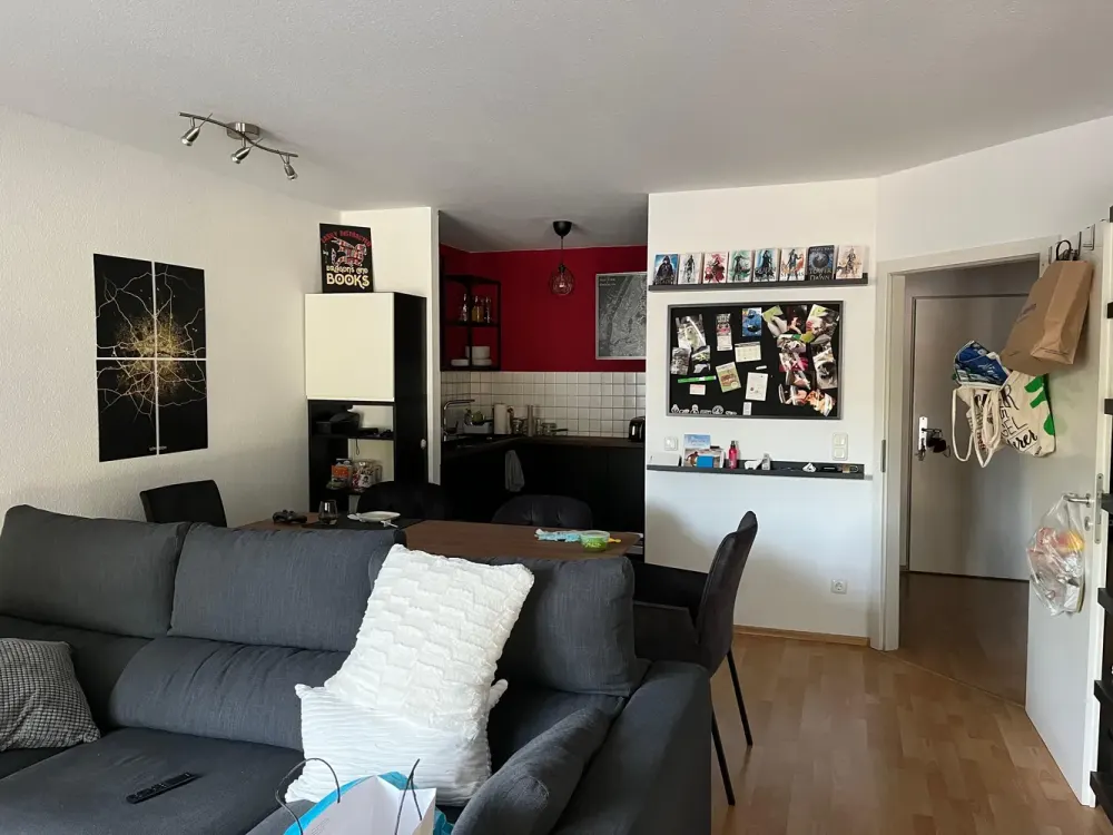 Helle 2-Zimmer-Wohnung