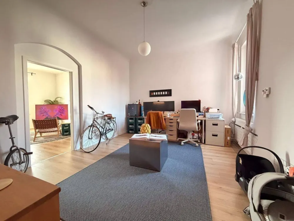stilvolle 4 Zimmer Altbauwohnung im Jugenstilhaus im Nibelungenviertel +++ mit EB Küche, WG-geeignet +++