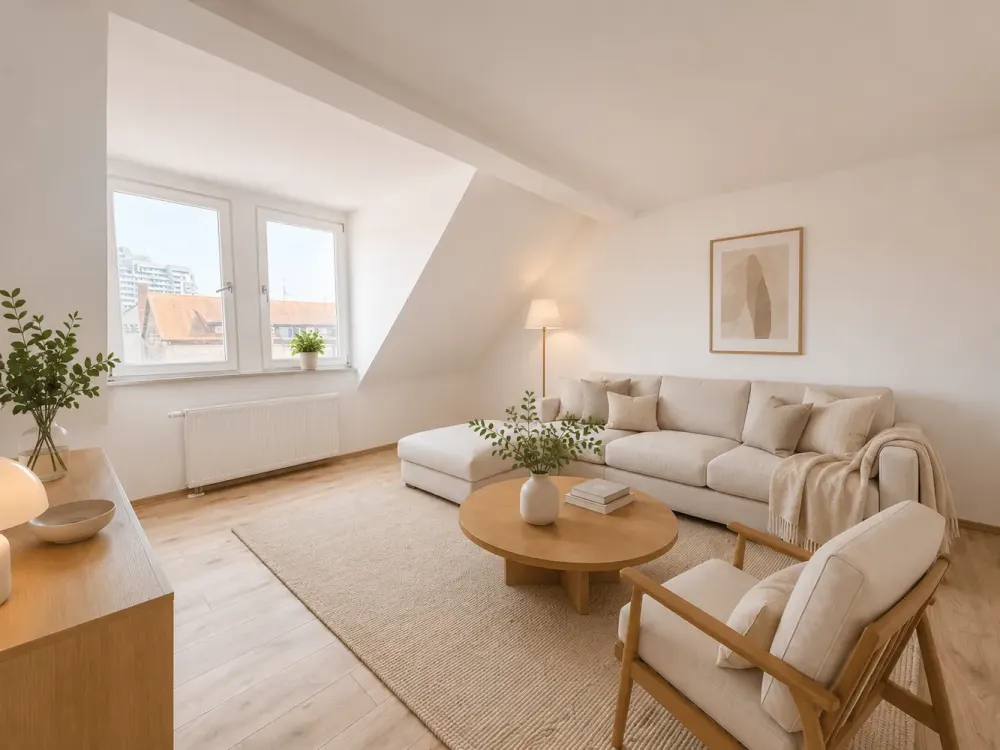 Zentral, hell und renoviert, attraktive 3-Zimmer-Wohnung