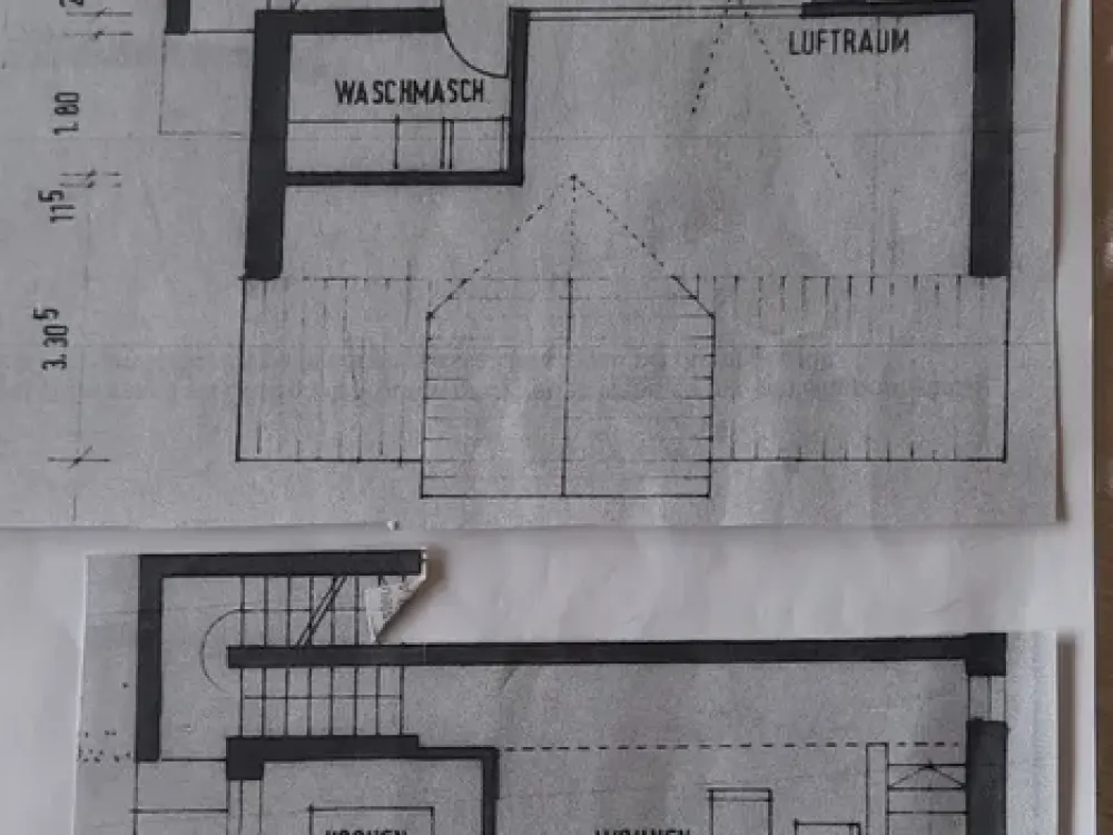 Helle 3-Zimmer Maisonette-Wohnung im 1. und 2. OG in Düsseldorf-Unterrath mit eigenem Eingang.