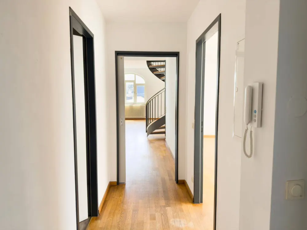 **Großzügige 150 m² Maisonette-Wohnung im Lipsia-Haus - EBK | Dachterrasse | Bad en Suite**