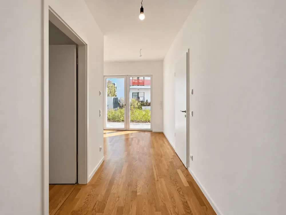 NEUBAU AM NEUEN PARK | 2-Raum-Wohnung mit EBK und Terrasse in Südausrichtung