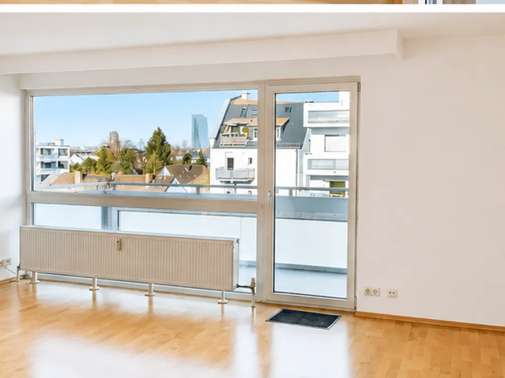 3-Zimmer-Wohnung mit Skylineblick in Sachsenhausen-Süd