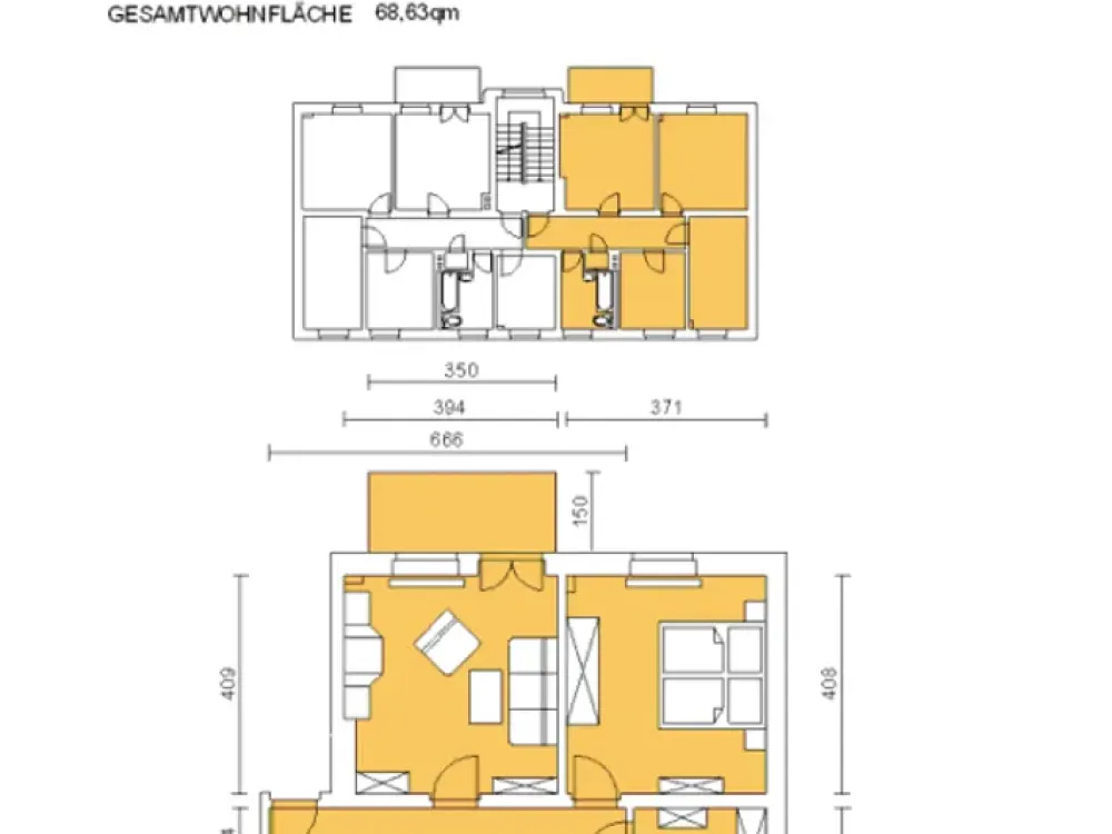 Reinkommen & Wohlfühlen! 3-RWE mit Balkon!