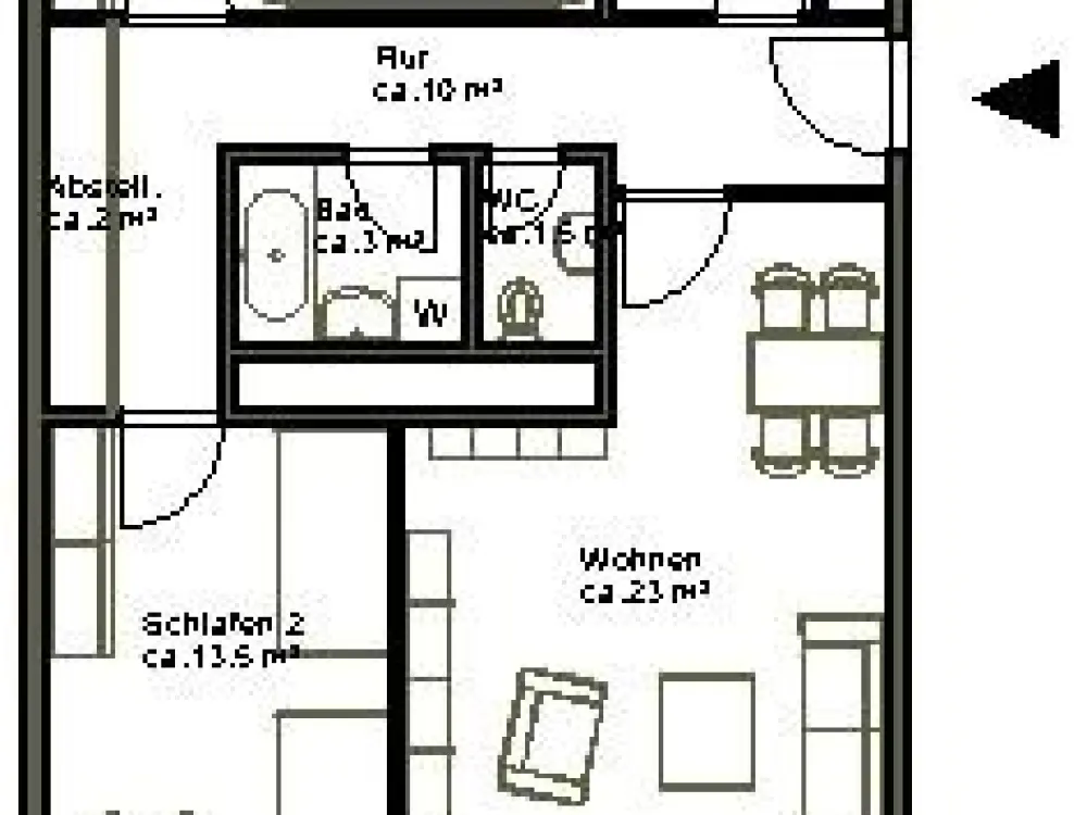 Geräumige 3-Zimmerwohnung am Sahlkamp-Markt