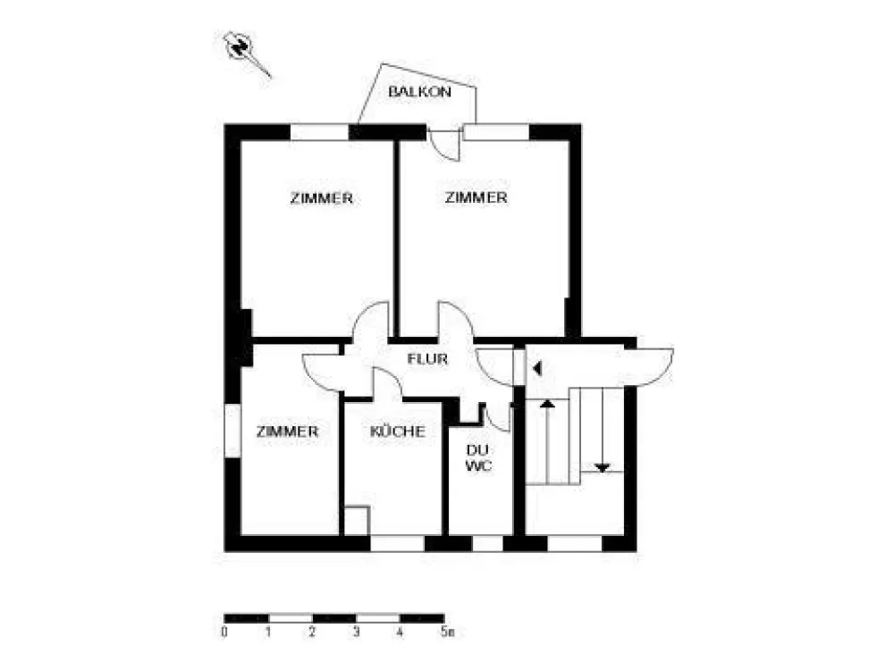 Welcome Home: 2.5-Room Apartment with Balcony