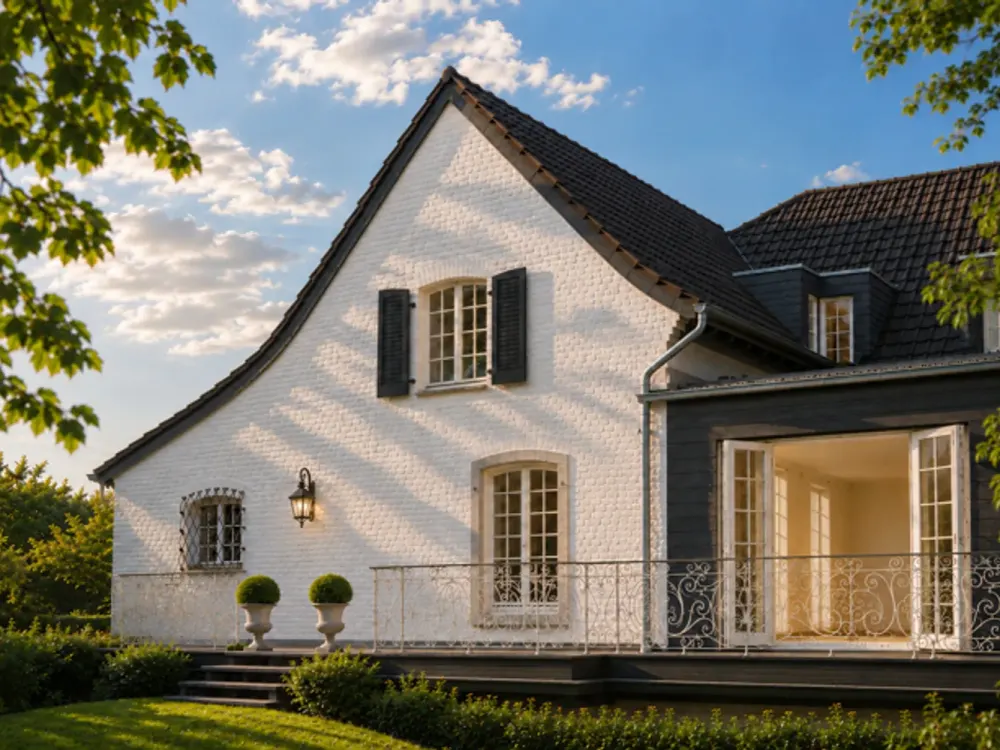 MB-Büderich: Klassische Landhausarchitektur. Behutsam bewahrt. Hochwertig neu gedacht.