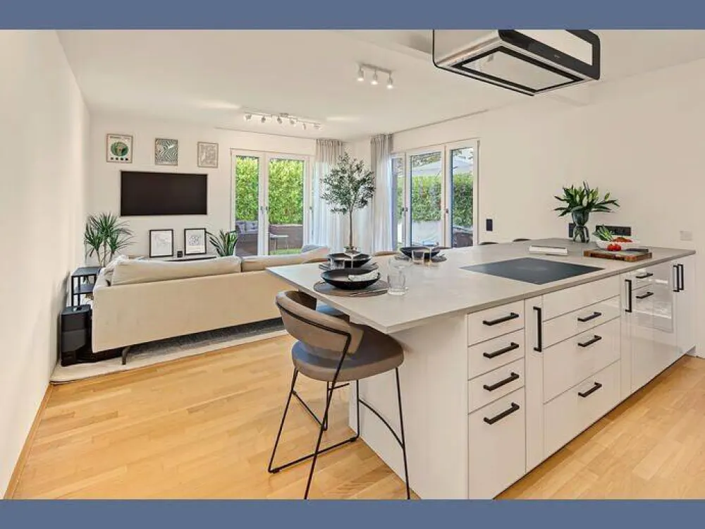 Möbliert: Moderne 3-Zimmer Gartenwohnung im Wohnensemble Weißenseepark