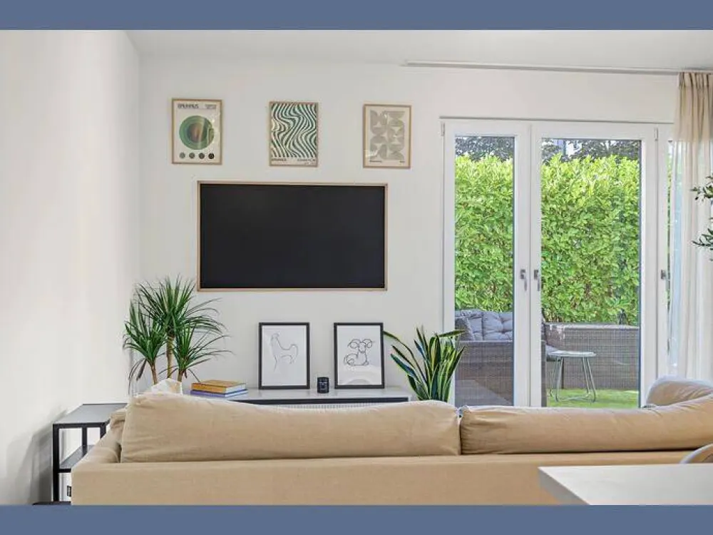 Möbliert: Moderne 3-Zimmer Gartenwohnung im Wohnensemble Weißenseepark