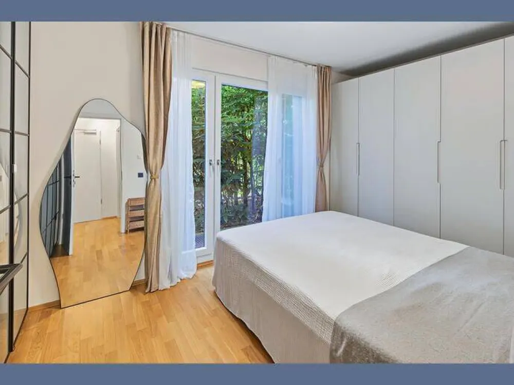 Möbliert: Moderne 3-Zimmer Gartenwohnung im Wohnensemble Weißenseepark