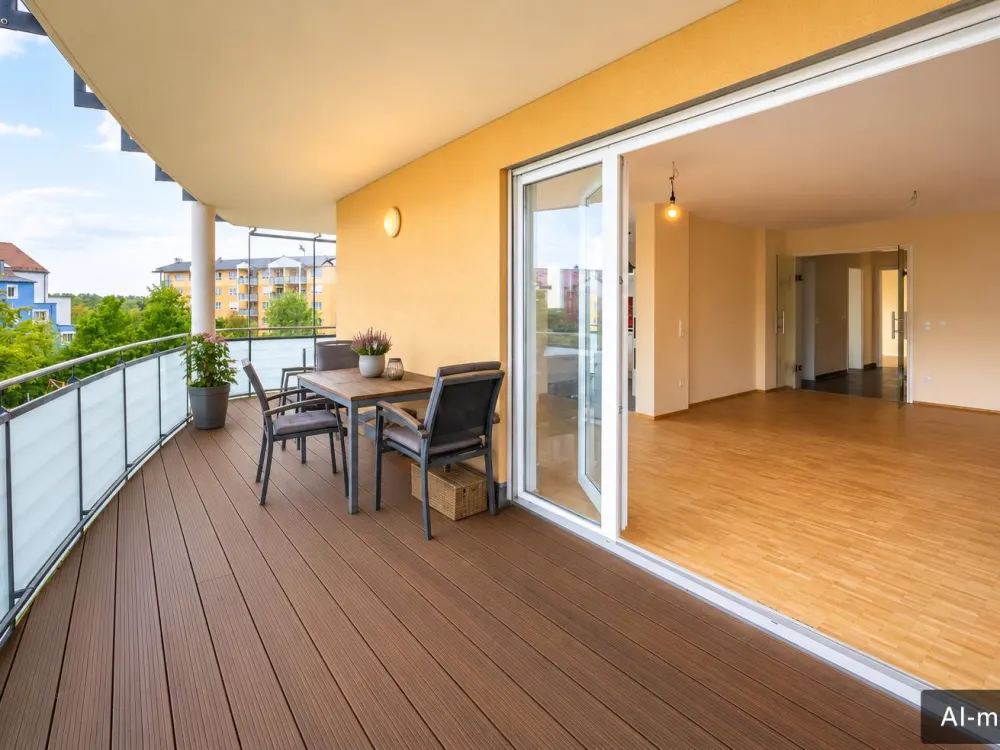 Helle 3-Zimmer-Wohnung mit exquisitem Balkon