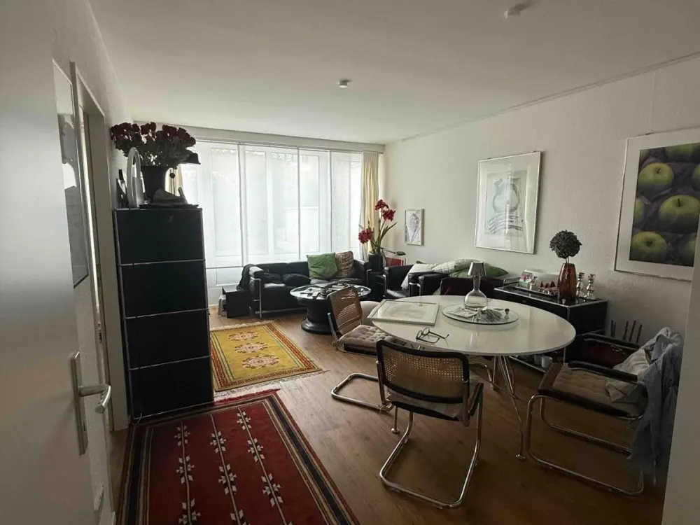 2-Zimmer-Wohnung möbliert auf Zeit, Pöseldorf, 90 m² Terrasse