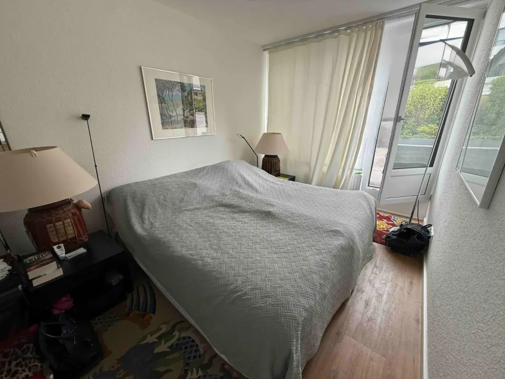 2-Zimmer-Wohnung möbliert auf Zeit, Pöseldorf, 90 m² Terrasse