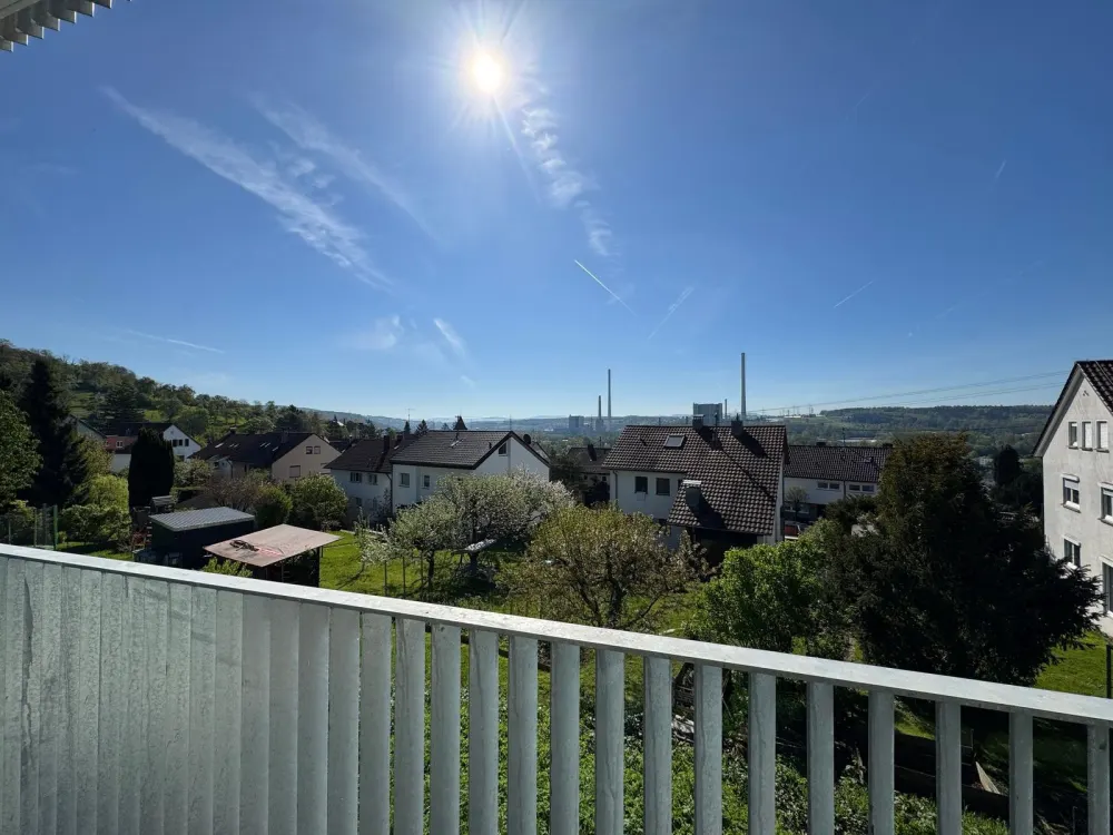 Erdgeschosswohnung mit Blick ins Grüne