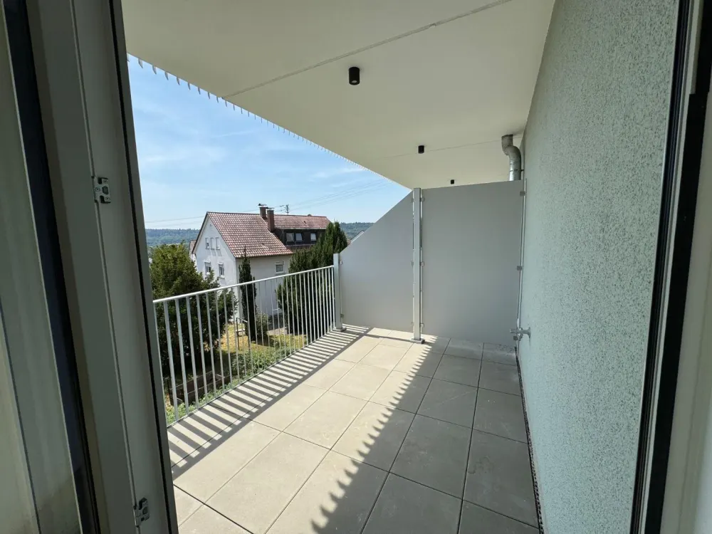Erdgeschosswohnung mit Blick ins Grüne