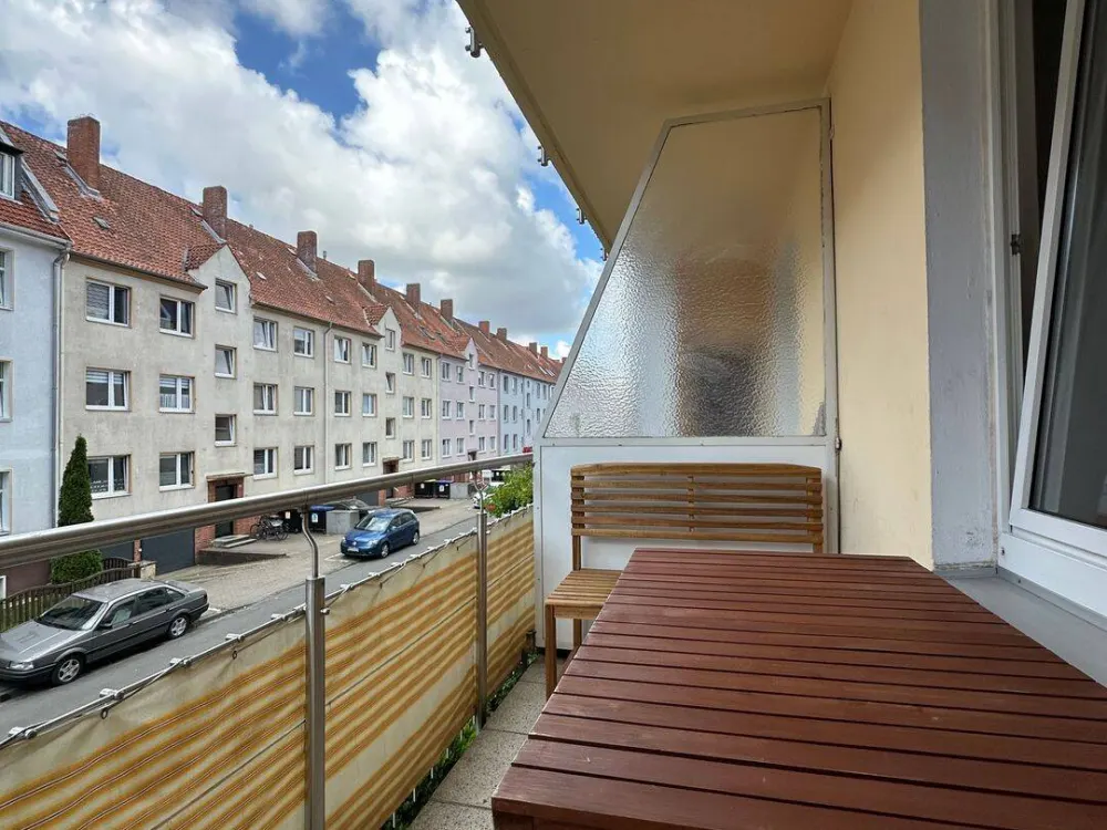 Geschmackvoll renovierte Wohnung mit Balkon